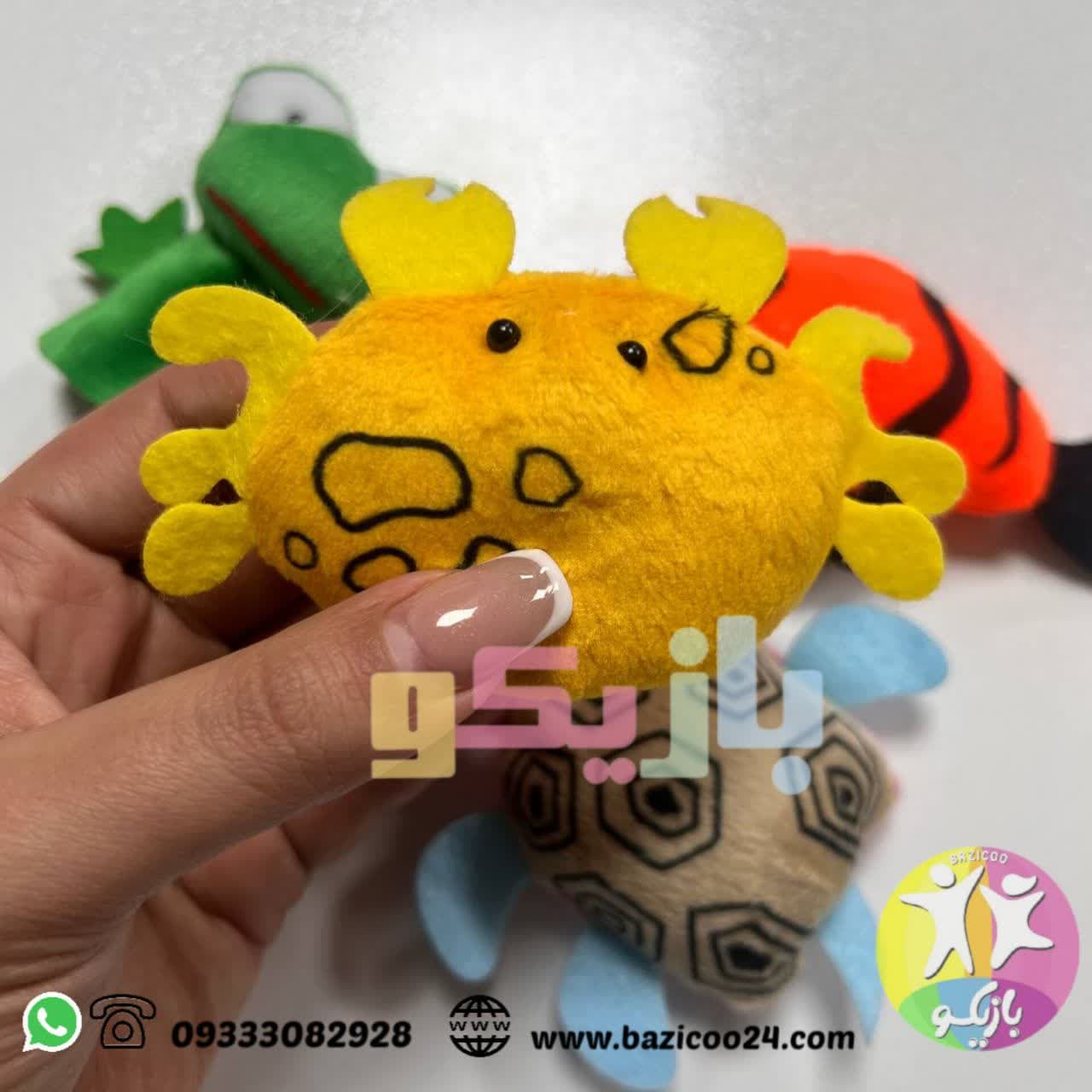 عروسک انگشتی حیوانات دریایی - تصویر 5