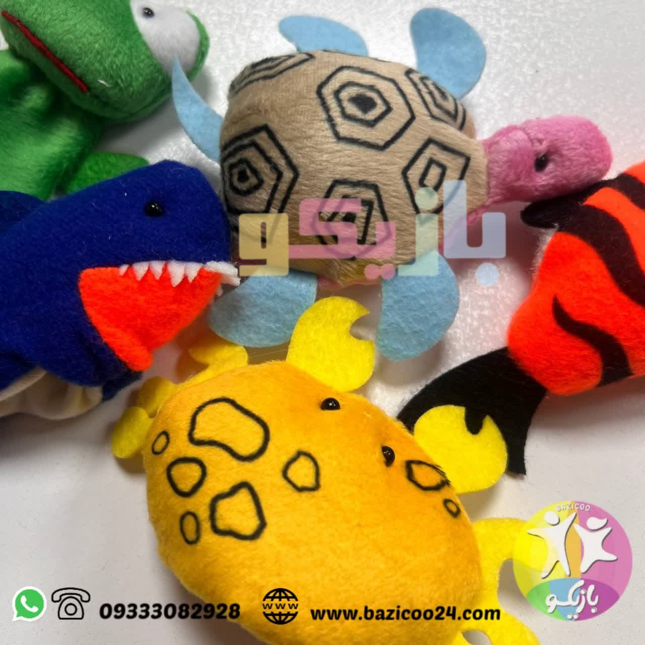 عروسک انگشتی حیوانات دریایی - تصویر 4
