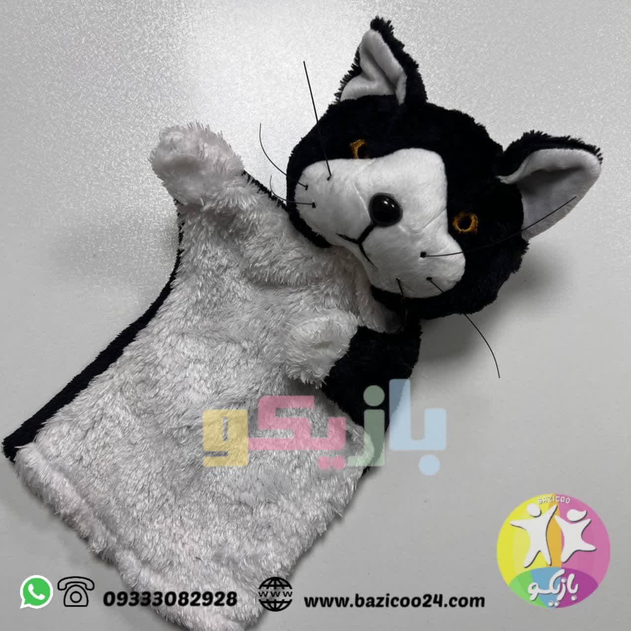 پاپت دستی کودک مدل گربه - تصویر 6