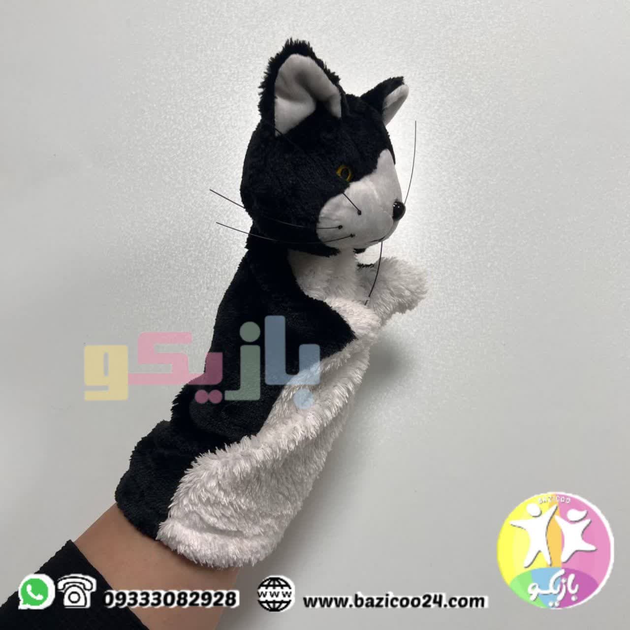پاپت دستی کودک مدل گربه - تصویر 5