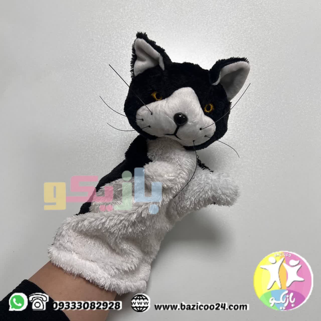 پاپت دستی کودک مدل گربه - تصویر 4