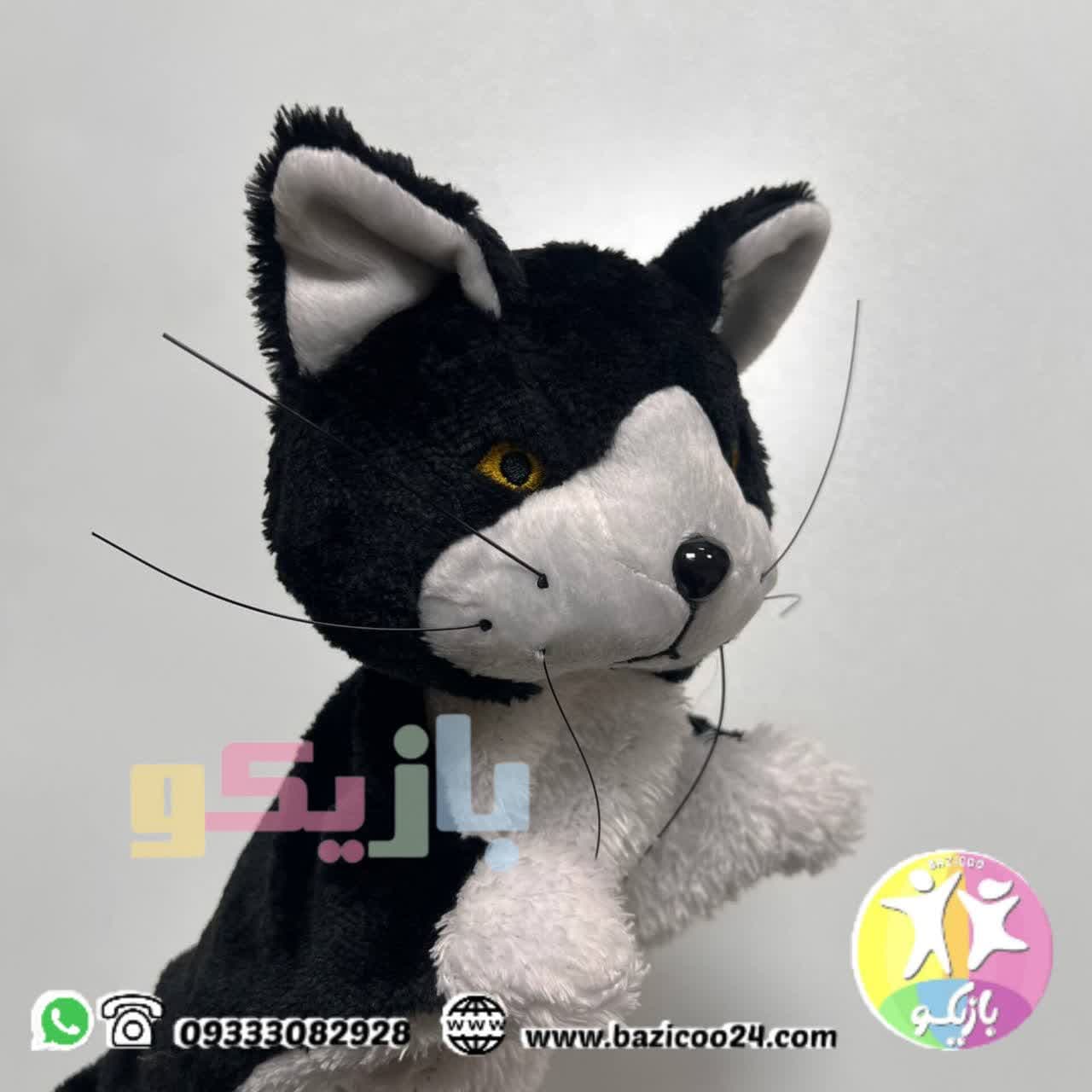 پاپت دستی کودک مدل گربه - تصویر 3