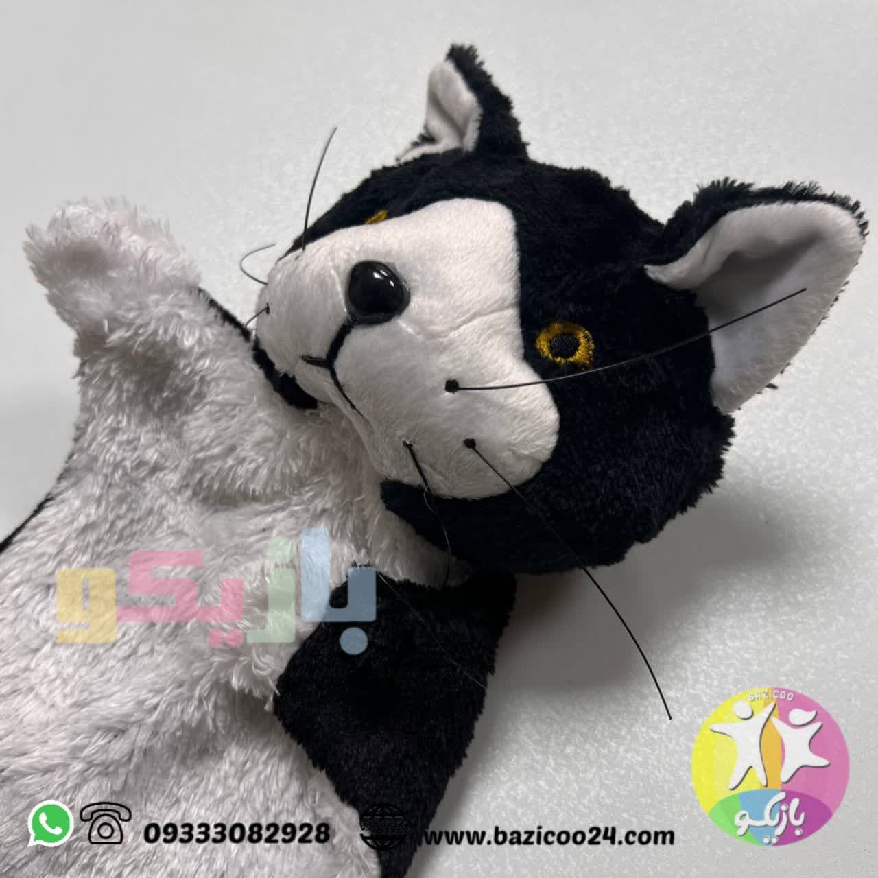 پاپت دستی کودک مدل گربه - تصویر 2