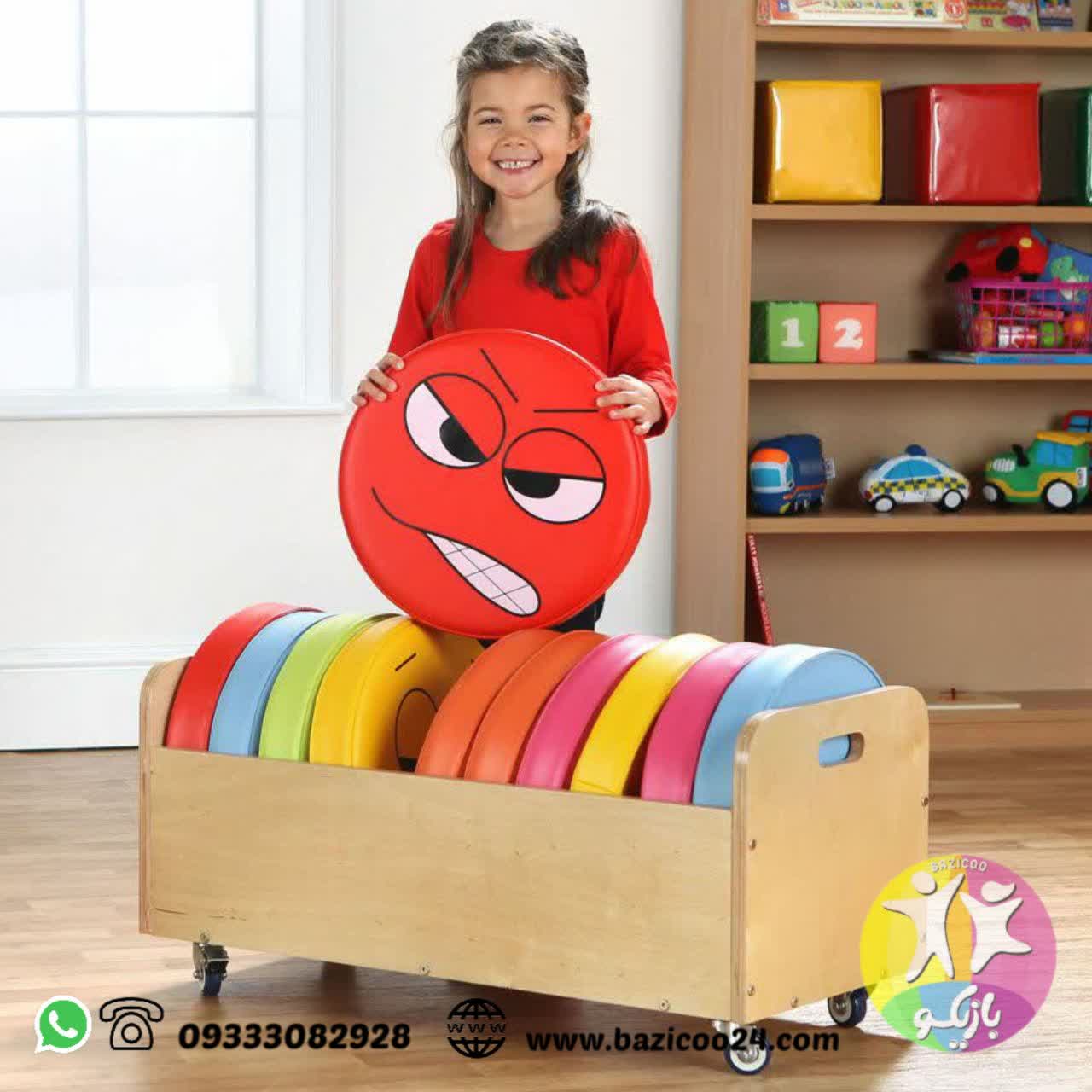 ست فومی آموزش احساسات اسمارتیز کودک