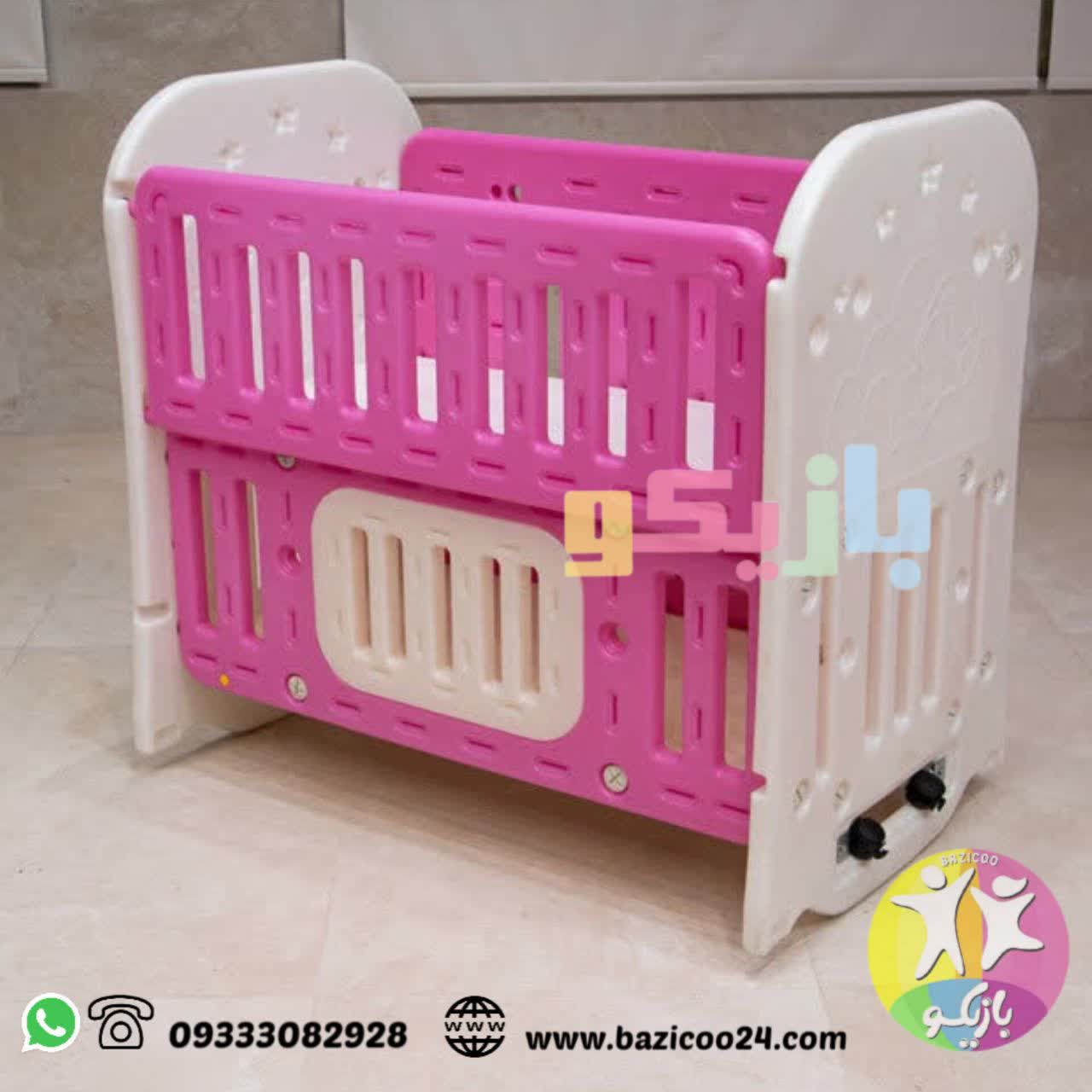 تخت کودک درب دار استار