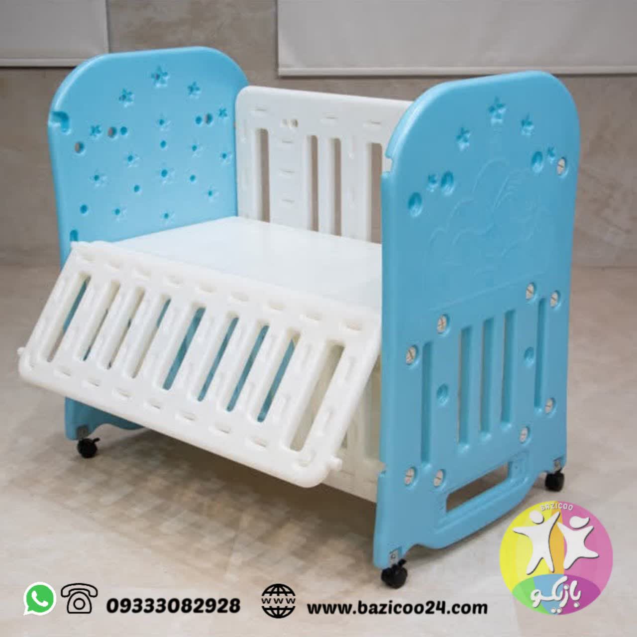 تخت کودک درب دار استار - تصویر 2
