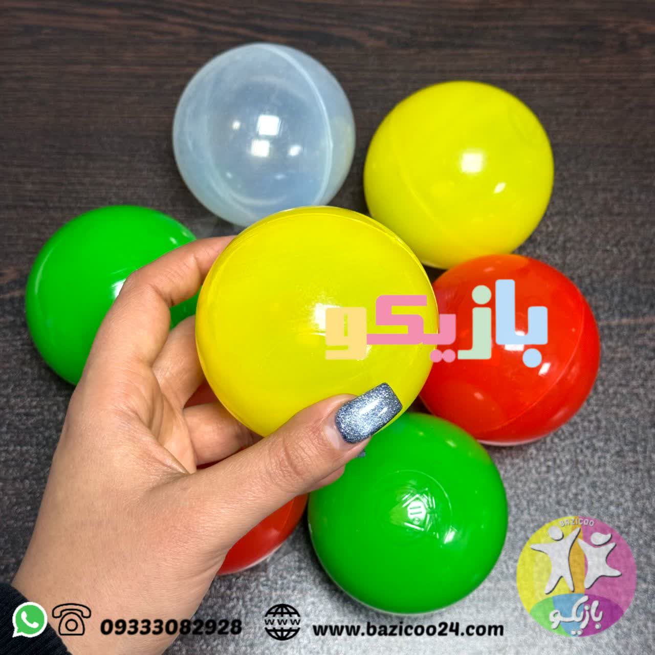 توپ رنگی استخر توپ کودک سایز 8 - تصویر 6